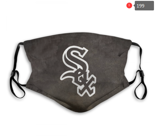 MLB Chicago White Sox #1 Dust mask with filter->mlb dust mask->Sports Accessory